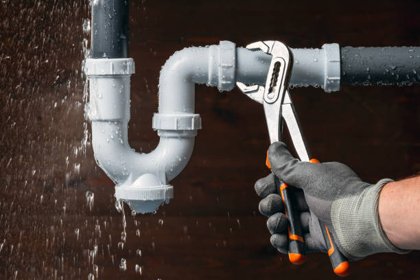 Professional Sewer Line Repair technician working in Cedar Glen, CA